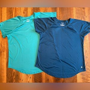 Tek Gear Women’s Teal and Navy Activewear Tees
